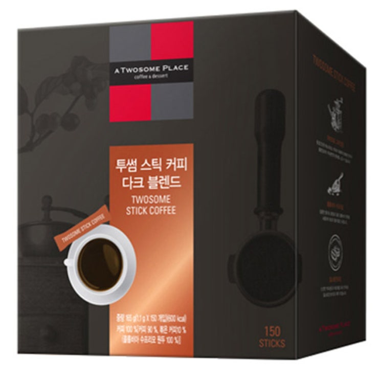  <꿀딜>투썸플레이스 스틱 커피 다크 블렌드, 1.1g, 150개 최저가 정보 공유