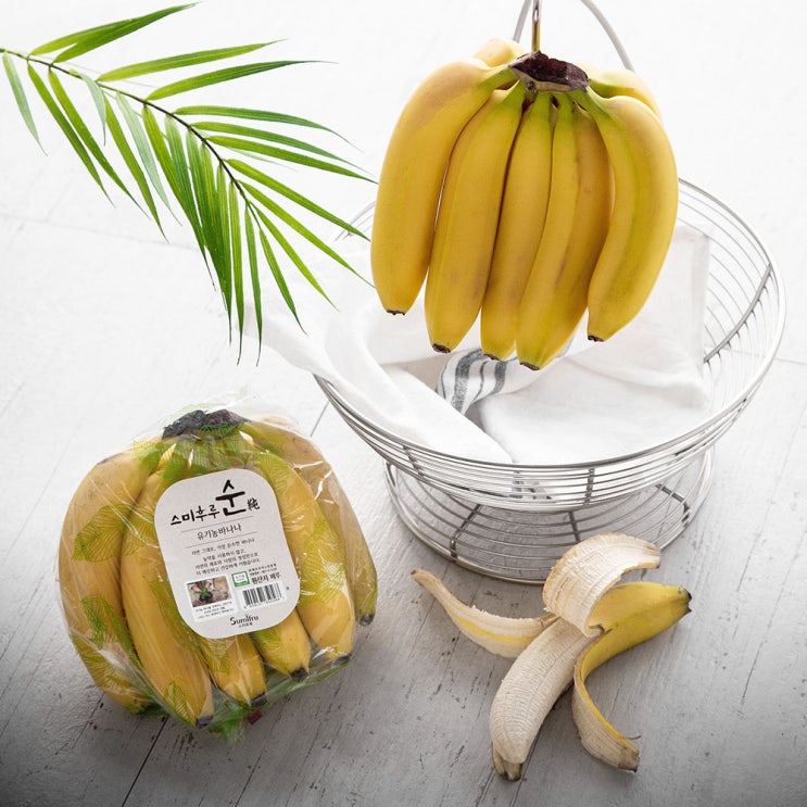 [ 제품 리뷰 ] -  스미후루 순 유기농인증 바나나, 1.2kg, 1개