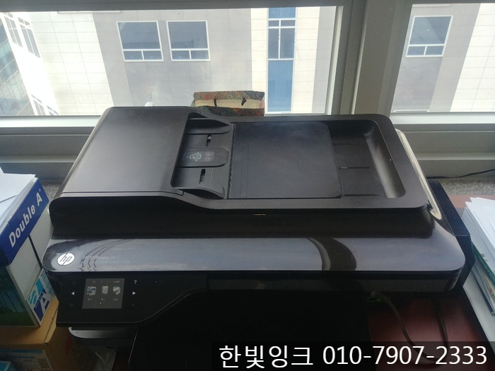 인천무한잉크 [ 석남동 HP7612 프린터수리 헤드 누락 잉크샘]