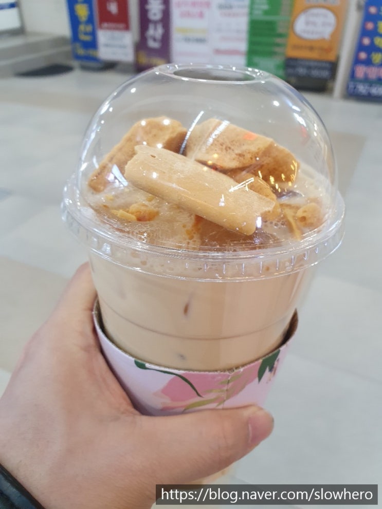  <레트로 이색 카페> 감성커피 (달고나 커피/달고나 밀크티) / <꽈배기맛집> 미미고 찹쌀꽈배기(미사도너츠맛집)