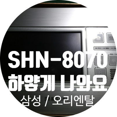  홈오토메이션 SHN-8070 화면 하얗게 나오는 증상, 백화 수리