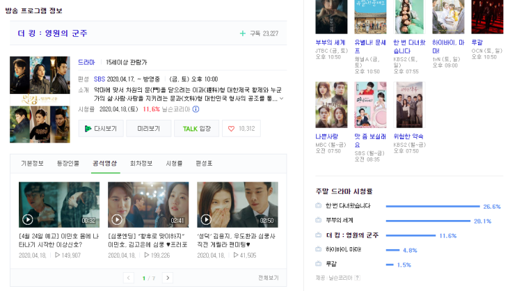  더 킹 영원의 군주 2화 리뷰