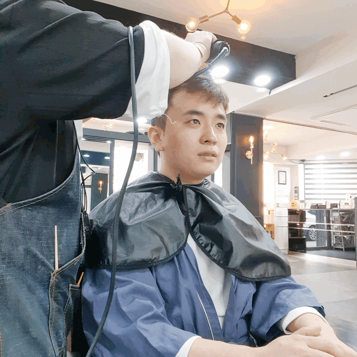  학동역 미용실 살롱드리젠 남자 볼륨매직, 커트 후기
