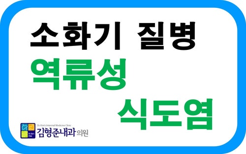 진주 소화불량 역류성 식도염 / 위내시경 김형준내과에서