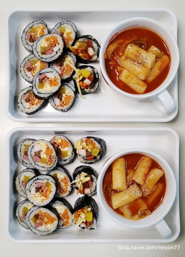Jinny's 집밥다이어리 4월19일 주간밥상 우중충날씨 매콤국물떡볶이와 김밥으로 점심해결 Jinny's 집밥다이어리 4월19일 주간밥상 우중충날씨 매콤국물떡볶이와 김밥으로 점심해결