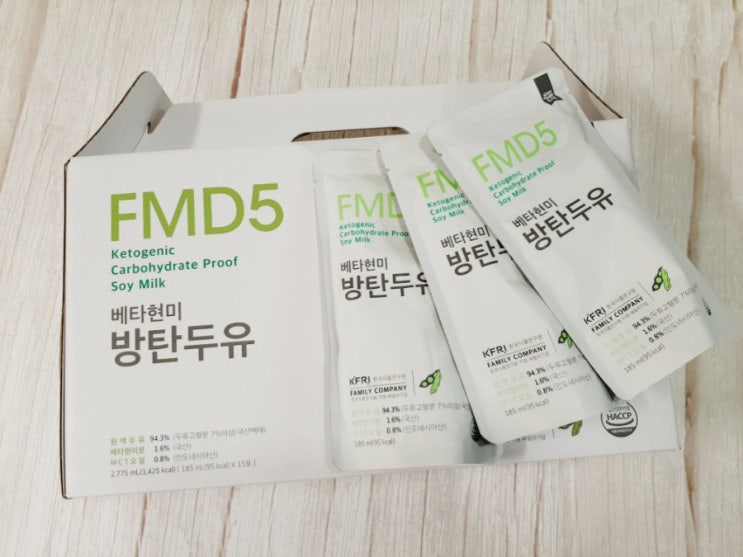 방탄두유로 즐겁게 저탄고지 FDM다이어트