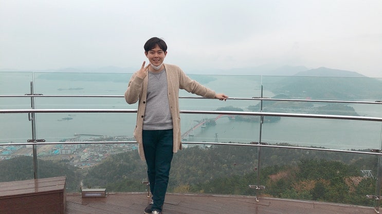  남해안 따라 느끼는 봄 정취 2 : 사천바다케이블카, 각산전망대, 드베이지카페