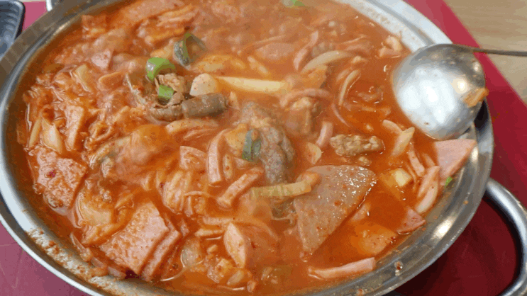  인천논현동맛집 존슨부대찌개 라피에스타점 추천