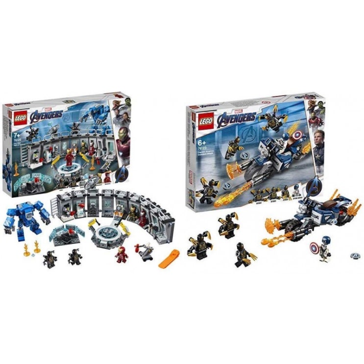 [강추] 레고 (LEGO) 슈퍼 히어로 아이언 맨 홀 오브 아머 76125 블록 장난감 소년 & 슈퍼 히어로 캡틴 아메리카 가격은?