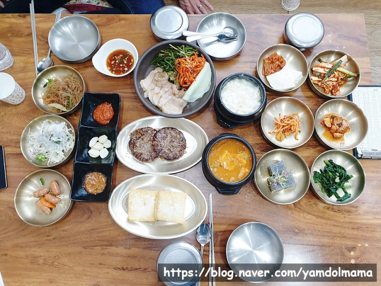  능동맛집 콩마루:) 아이랑 같이 먹기 좋은 건강한 한 끼 밥상이 있는 곳