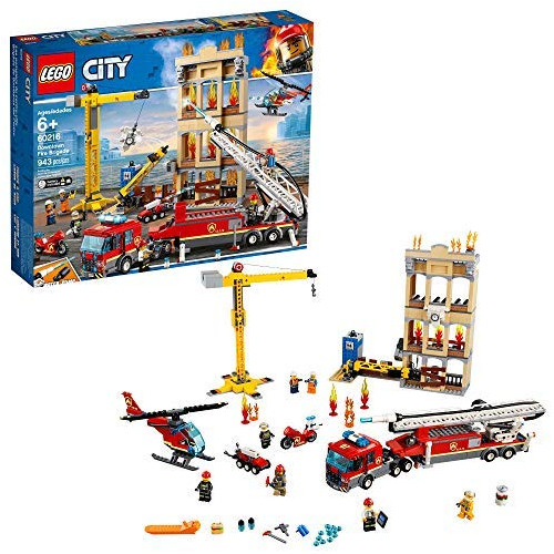 [강추] LEGO City Downtown Fire Brigade 60216 Building Kit 2019 (943 Pieces) Standard Packaging, Product Packaging = Frustration-Free Packaging 가격은?