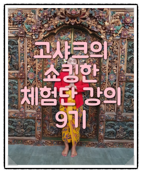  [고샤크 강의후기]원데이/투잡/월수익400만원 효과 9기 쇼킹한 체험단 4월 온라인 강의