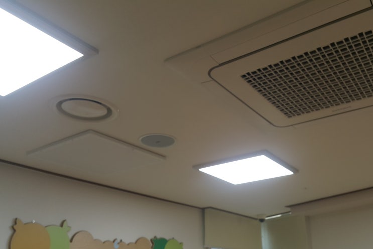  서울 00어린이집 실내&화장실 난방기 설치사례[전기 히터, 무풍 원적외선 복사난방패널] - 샤프에너지테크(주) 블루미