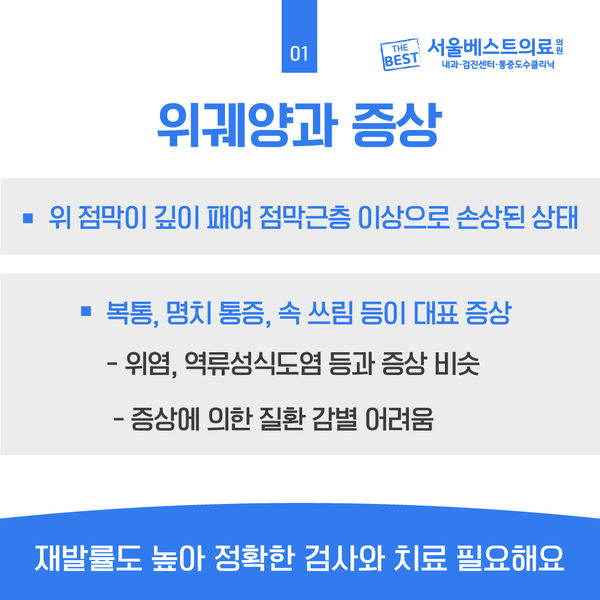 위궤양 증상 치료가 어려운 이유 & 위궤양에 좋은 음식 2