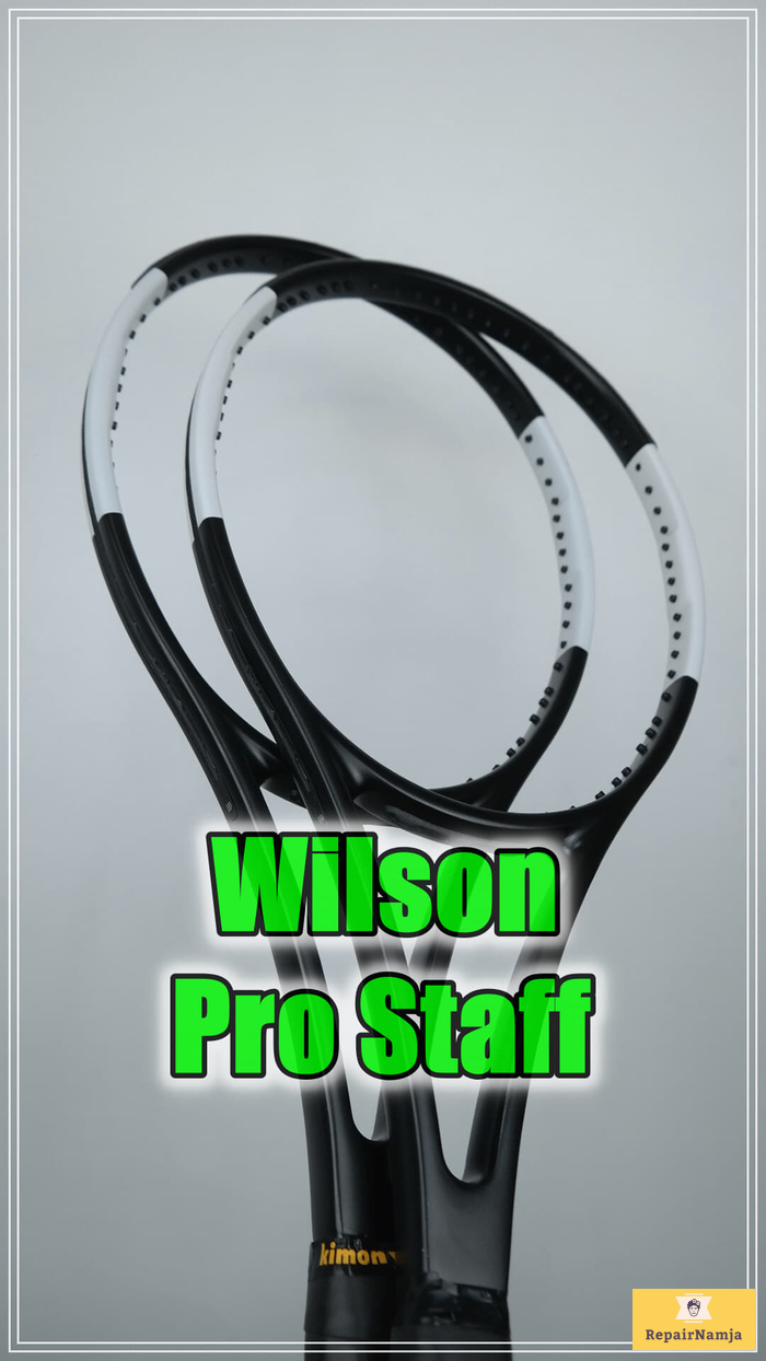 윌슨 테니스라켓 프로스태프 97 원 디자인복원 리폼(도색)