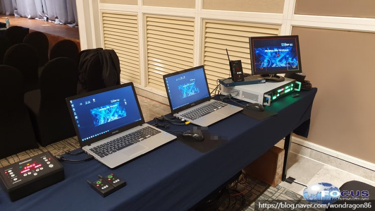  Blackberry QNX TECH Forum 에 영상장비 와 음향장비로 포커스커인터내셔널 이 행사를 했습니다.