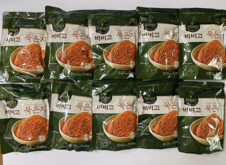 CJ 제일제당 비비고 묵은지는 밥도둑 CJ 제일제당 비비고 묵은지는 밥도둑