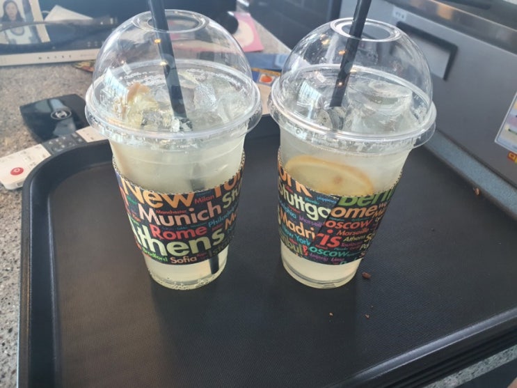 산청 쥬땜므카페 레몬에이드