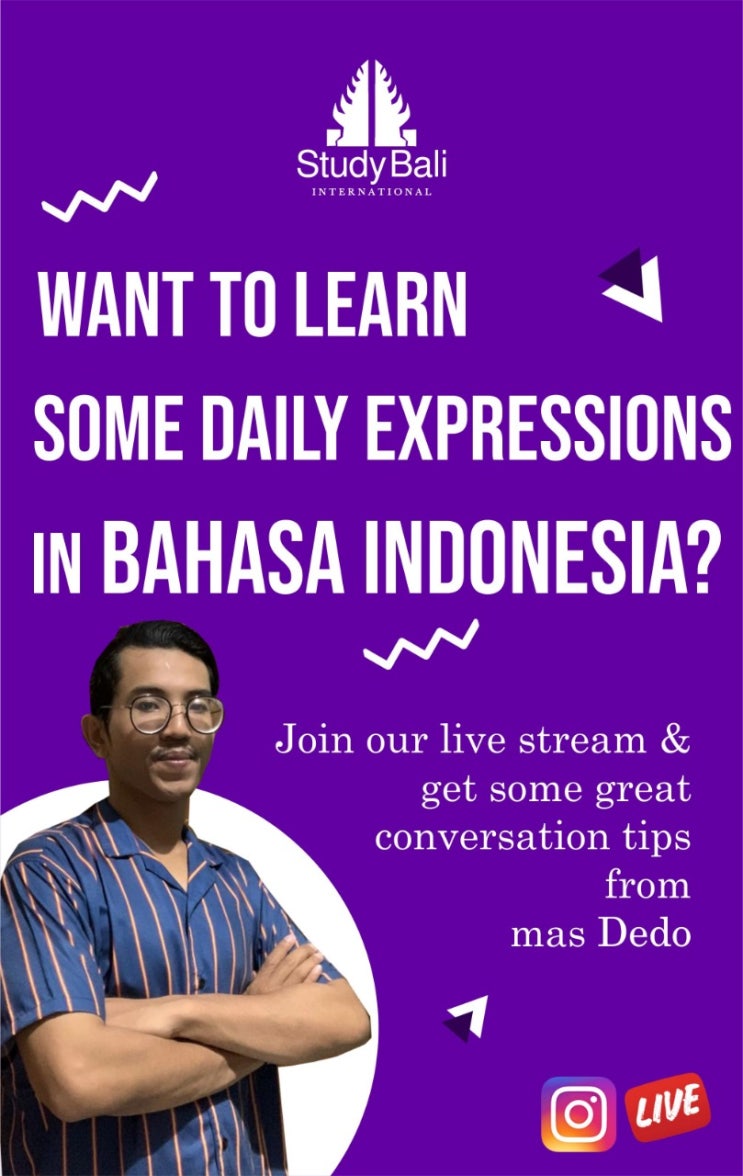 Bahasa 인도네시아어 과외 : 발리 원어민 강사와 온라인 수업