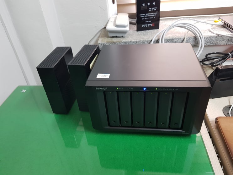  시놀로지NAS DS3018XS 대전 유성구 한**대학교 학술연구 및 사진저장용 NAS서버 구축 사례 (2020년 4월)