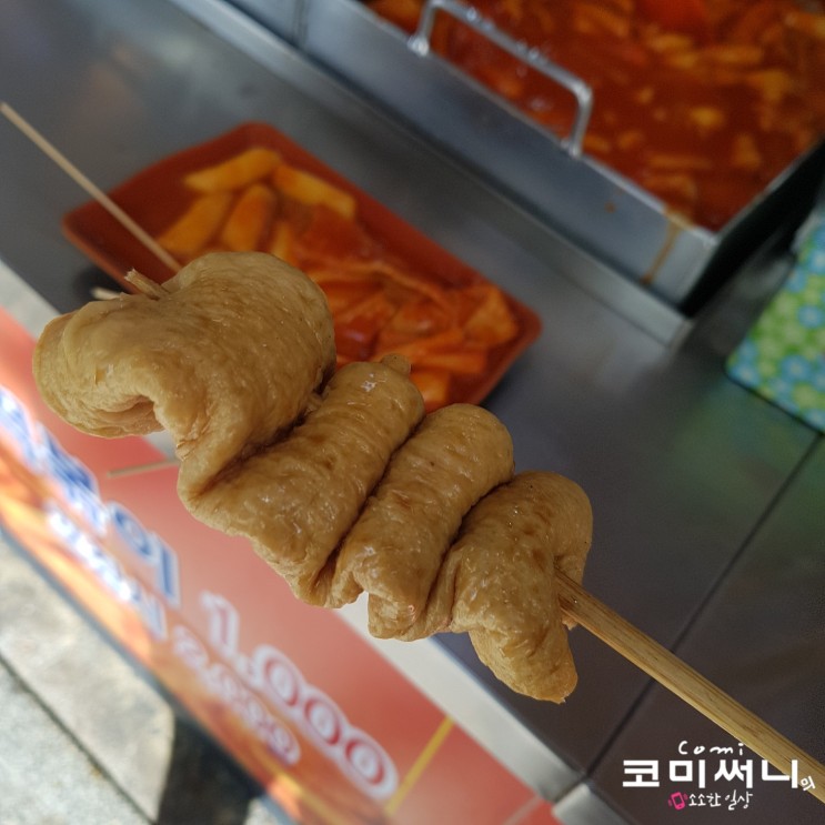 천호 로데오 24시 분식집 떡볶이 한 접시가 단돈 천 원 깨돌이 김밥