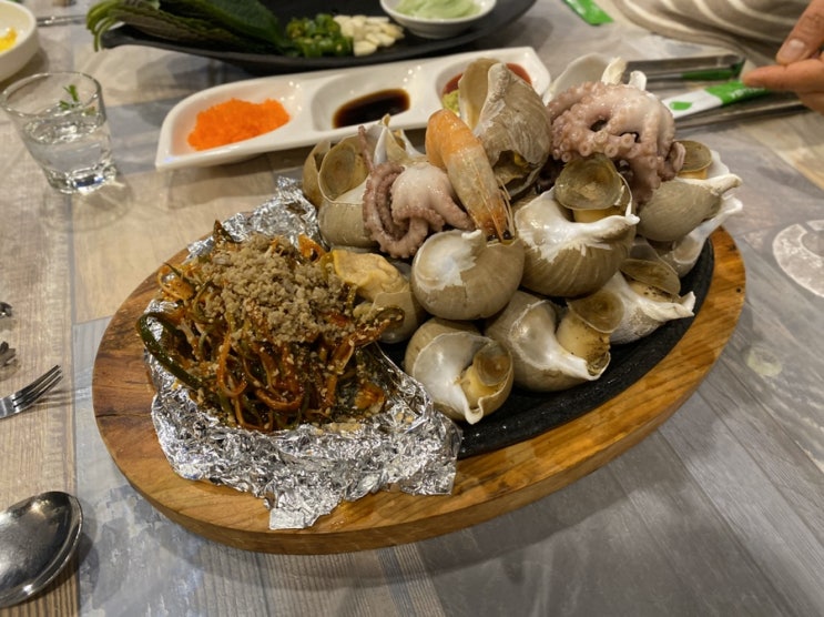  대전 용문동•괴정동 술집 | 왕바다 생골뱅이  골뱅이 맛집인정(100%자연산 통골뱅이)