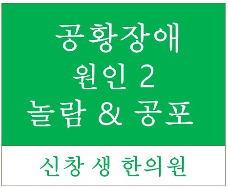  공황장애의 원인 2 - 광주 신창동 수완지구 신가동 공황장애치료 한의원
