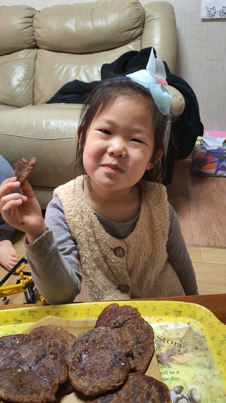  아이와 함께해서 더 맛난  꿀호떡 만든기~