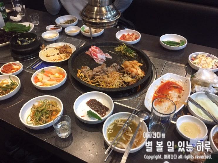  창원 성주동 고기구이집 고가 대패삼겹살 간만에 정기 모임