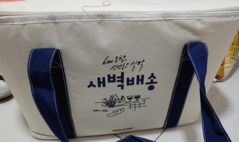 이마트 새벽배송 보냉가방도 맘에 쏙 드네!