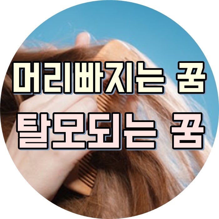 머리빠지는 꿈 탈모되는 꿈 해몽풀이 끔찍해