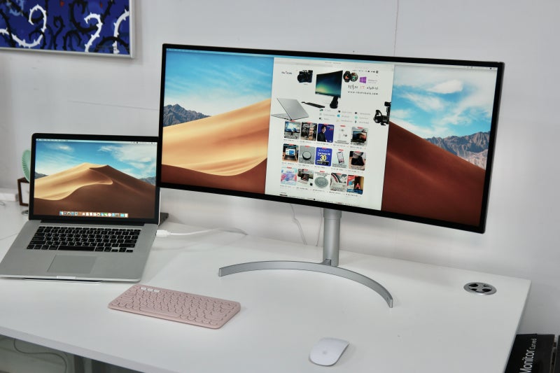 LG 울트라와이드모니터(34WK95C)와 맥북프로 16인치와 업무용 듀얼모니터 설정 : 네이버 블로그 Lg 울트라와이드모니터(34Wk95C)와 맥북프로 16인치와 업무용 듀얼모니터 설정 : 네이버 블로그
