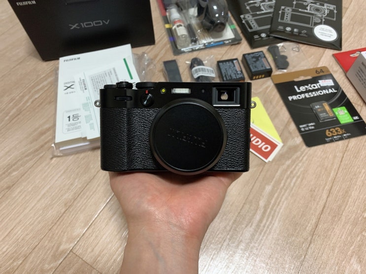  [fuji/후지필름] x100v Black Unboxing / 언박싱(개봉기)