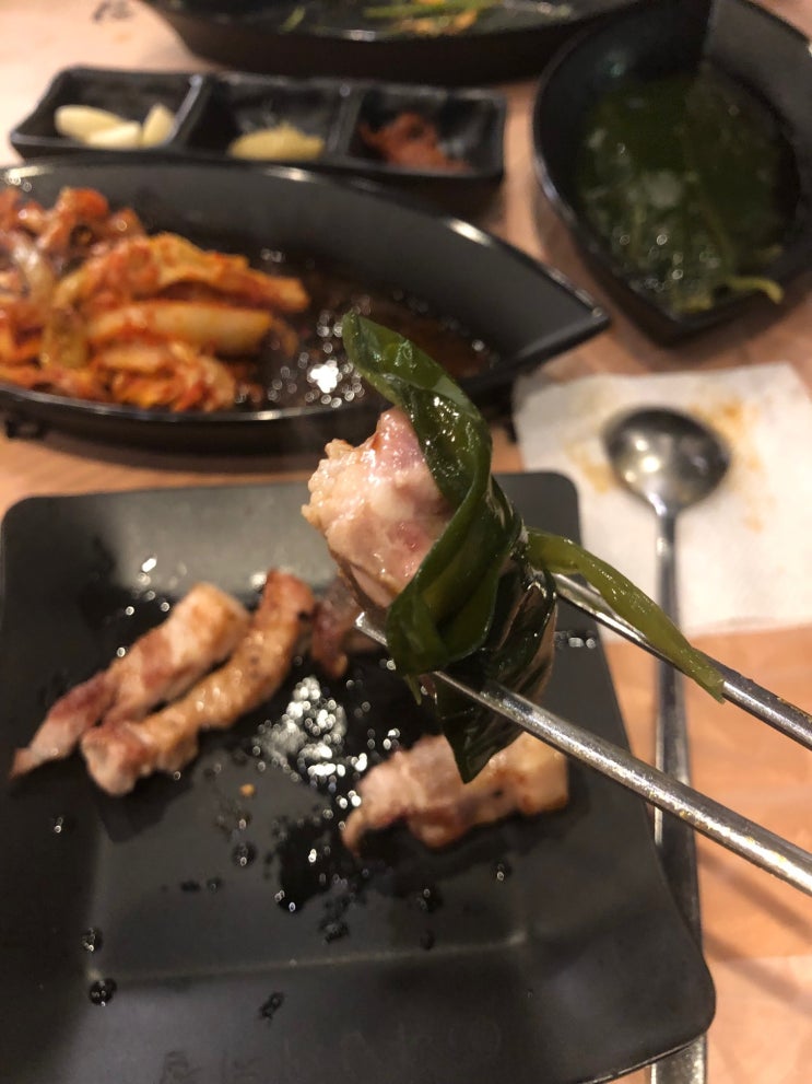 @항상 맛있는 고기집/ 하남돼지 송도 트리플스트리트점 / 송도 고기집 추천