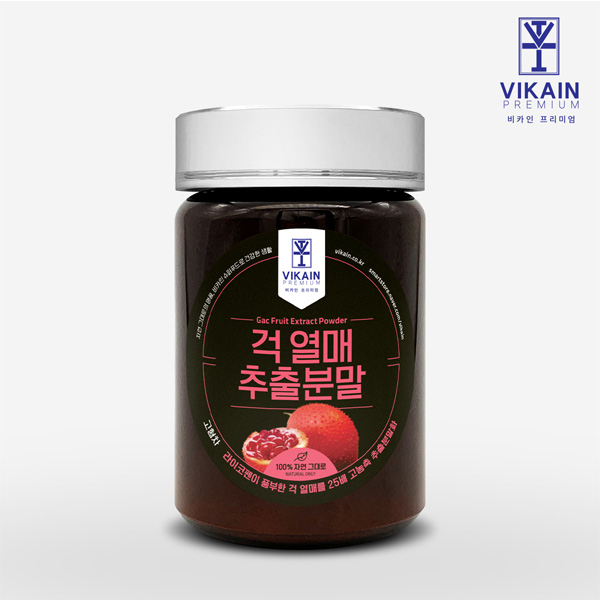 비카인 걱열매 게욱 추출분말 라이코펜 베타카로틴 항산화 Gac fruit, 3개, 80g 추천해요