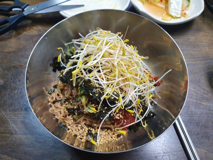  양재 우면동 숨겨진 맛집!! "봉평 막국수"!