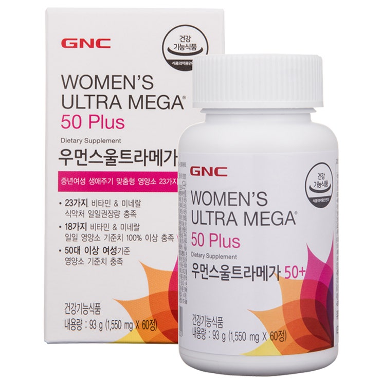  <최저가>GNC 우먼스 영양제, 60정, 1개 꿀정보예요~