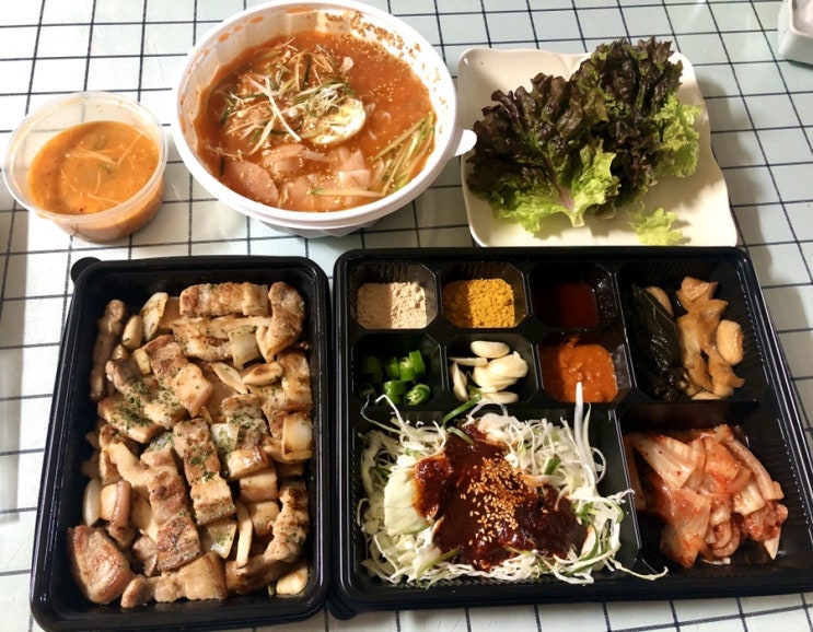  충주 배달맛집:) 오겹살 배달의 민족으로 주문가능한 "국내산 배달돼지"