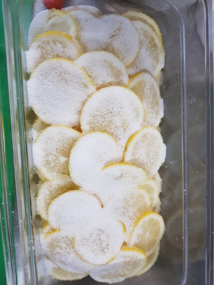 레몬 세척부터 설탕,레몬으로 초간단 레몬청 만들기