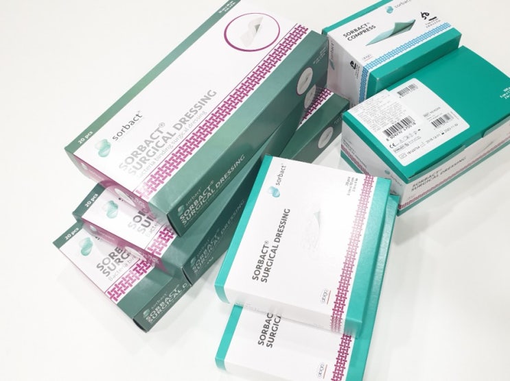  Sorbact Surgical Dressing (2차치유폼제창상피복재) : 솔박