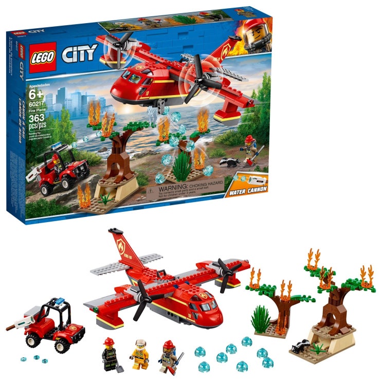  [강추] LEGO City Fire Plane 60217 Building Kit 2019 (363 Pieces), 본품선택 가격은?