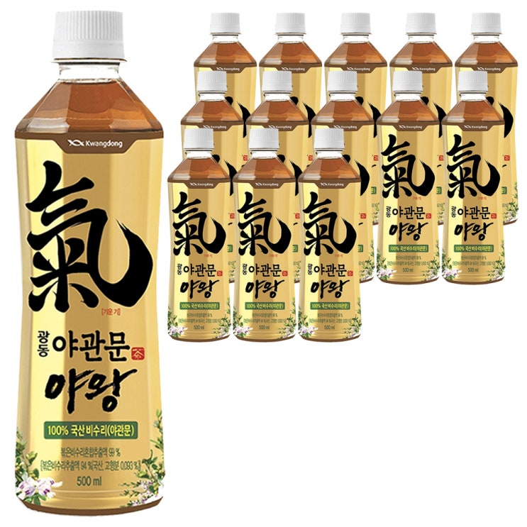  리뷰가 좋은 광동제약 야왕 야관문 차음료, 24개입, 500ml 제품을 소개합니다!!