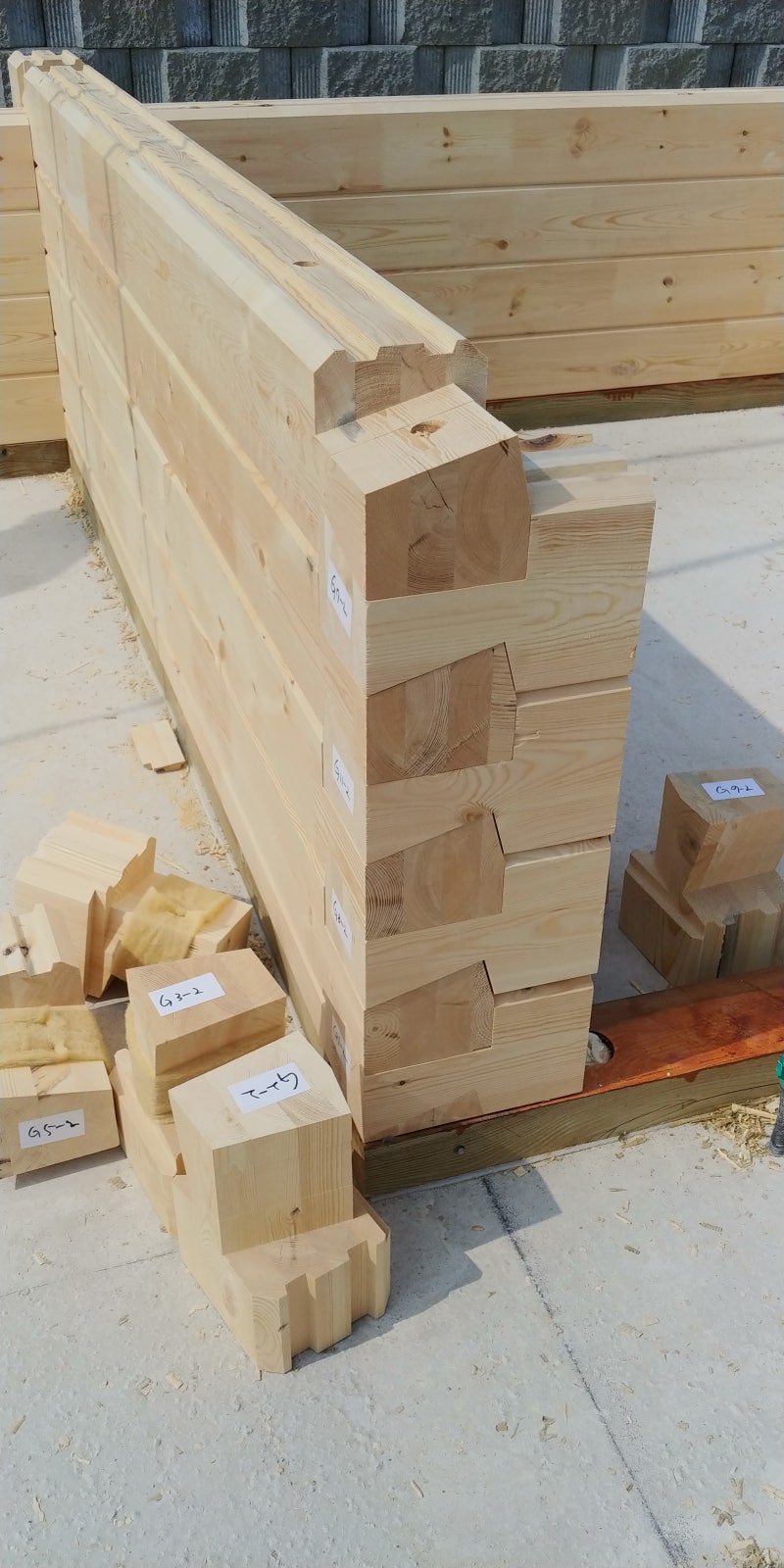 로그하우스 (통나무 주택) 건축방식의 종류 [홀츠바우 착한나무집프로] : 네이버 블로그, image size:800x1600