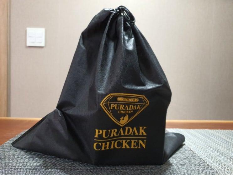  푸라닭치킨 블랙알리오 나도 먹어보았다 PURADAK