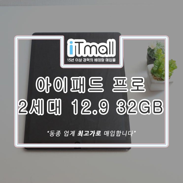 아이패드 프로 2세대 12.9 32GB 중고매입후기