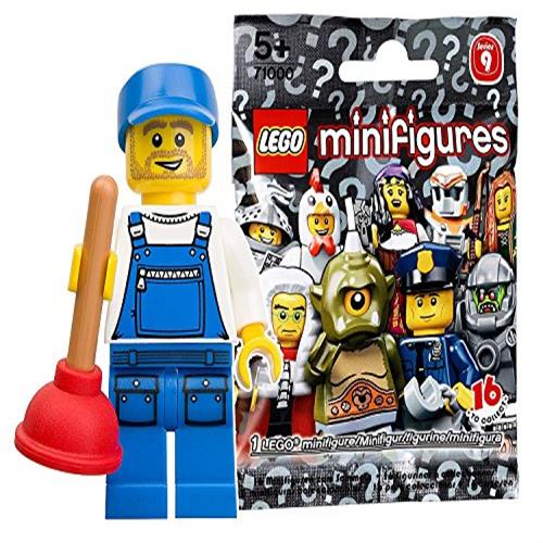 [강추] 레고 미니 피규어 시리즈9 배관공 (LEGO Minifigure Series9 Plumber) 71000-16, 본품선택 가격은?