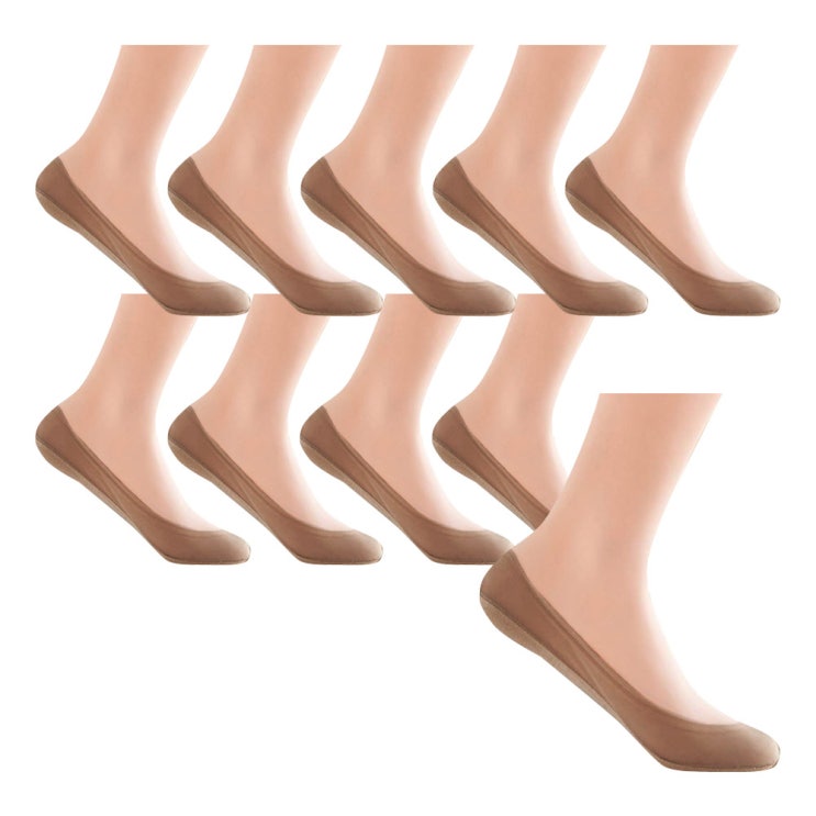 <최저가>몬풋 누드 실리콘 덧신 페이크삭스 10pack 꿀정보예요~