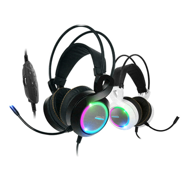  [강추] 앱코 HACKER B770 PLUS 음성변조 버추얼 7.1 진동 RGB 헤드셋 화이트 (유선), 선택하세요 가격은?