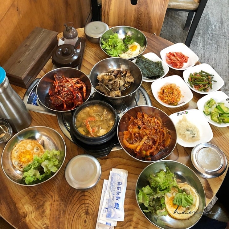 천안 게장정식 잘하는 곳 가격도 저렴한 성거 행복한 식당