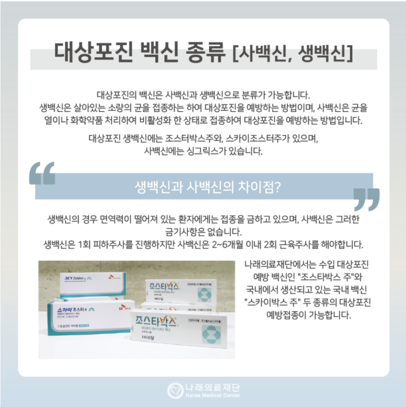 대상포진 예방접종의 모든것 초기증상 2